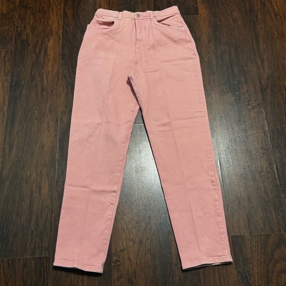 Gloria Vanderbilt Pink Straight Leg Jeans - Picture 1 of 9